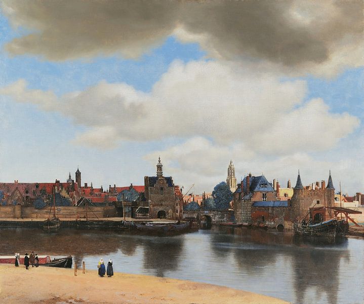 Vue de Delft - Johannes Vermeer par Marieke de Koning