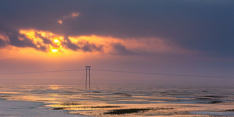 Lever de soleil sur la côte sud de l'Islande par Henk Meijer Photography