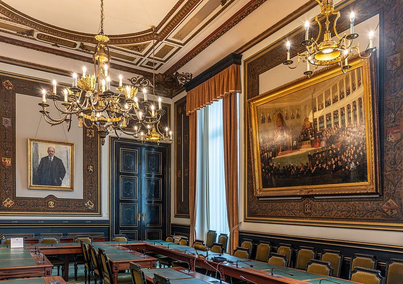 Ausschussraum der Belgischen Kammer von Werner Lerooy