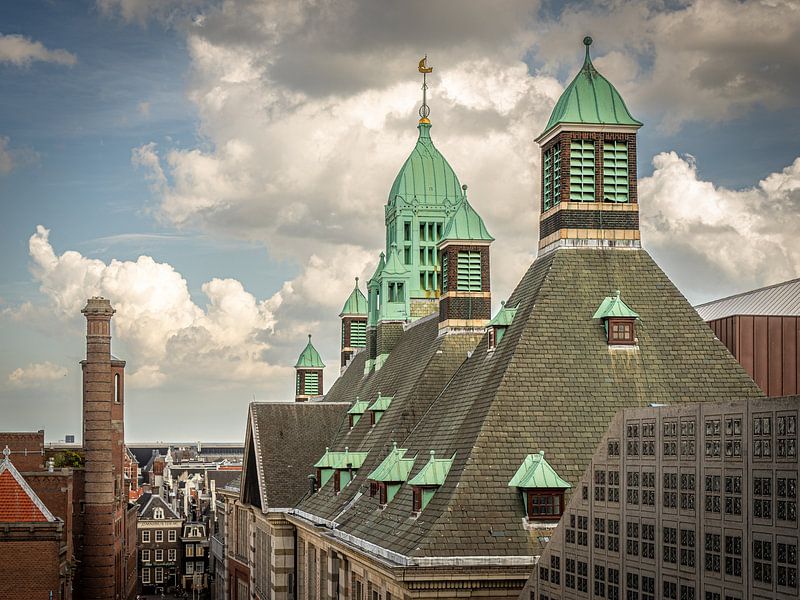 Ruisdael-Himmel über Amsterdam von Suzan Brands