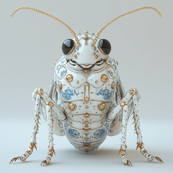 Porzellan-Tiere von Ton Kuijpers