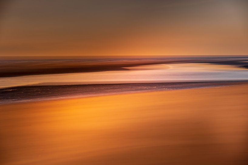 Goldener Schmelztiegel von Meer und Sonne. von Ina Bouhuijzen