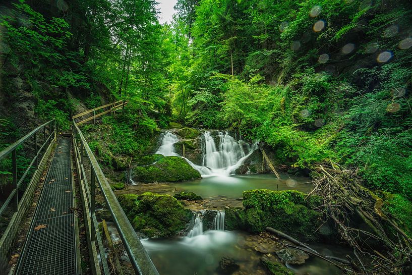 Waterfall Austria by Maurice Hoogeboom