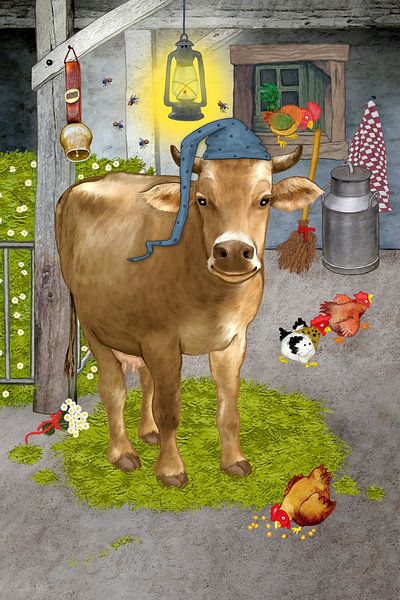 My funny cow Berta by Marion Krätschmer
