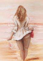 Strand, Meer und Wein