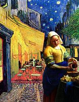 Het melkmeisje in Frankrijk