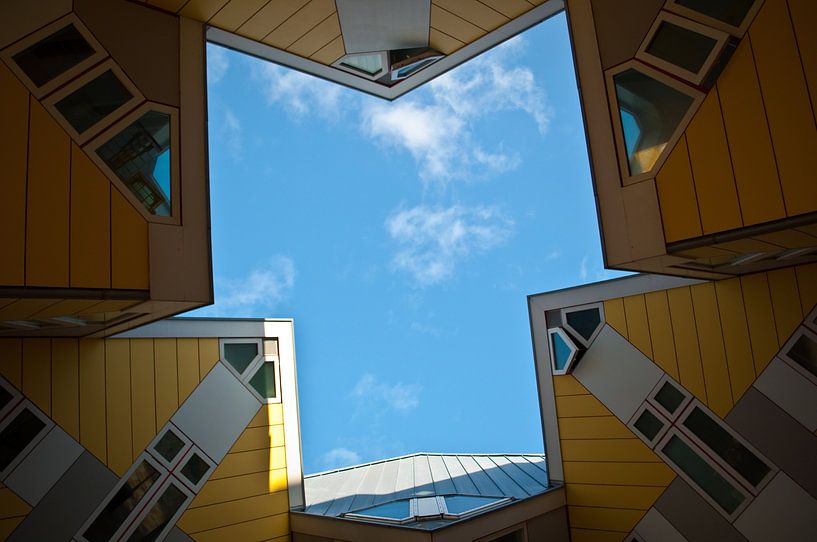 Maisons de Cube à Rotterdam par Thomas Poots