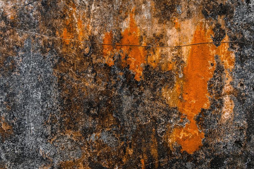 Dripping passion Abstraktes Kunstwerk von Walls by Wendy