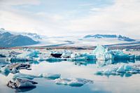 Lac de glace Jökulsárlón en Islande