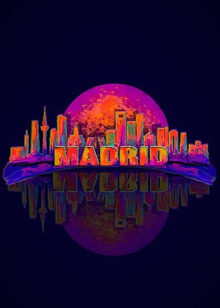 Madrid Skyline by Muhamad Suryanto