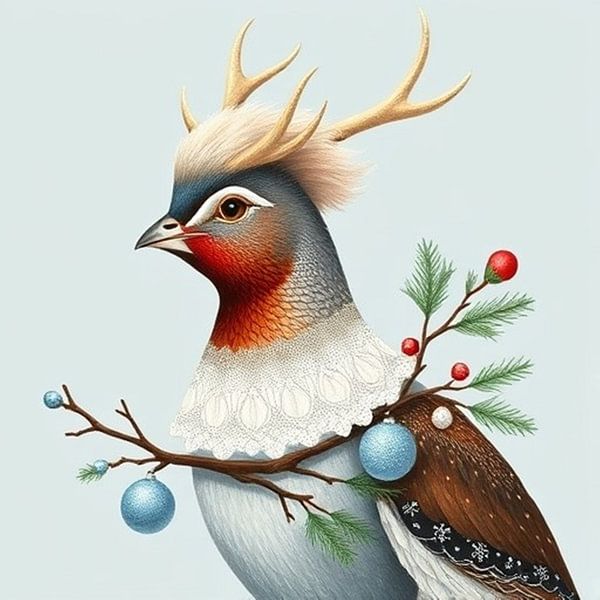 A luxurious pheasant bird in soft colours. by J.a Dijkstra