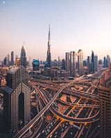 Coucher de soleil à Dubaï