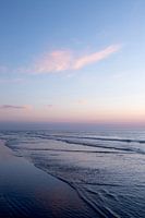 Portrait landscape sunset at the coast of Ameland fine art photography