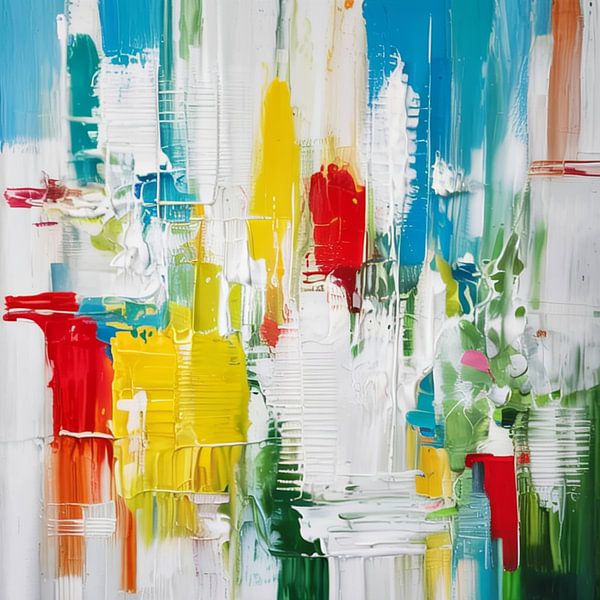 Abstracte droom 05 van Samuel Richter