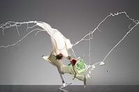 Broken Glass off Milk