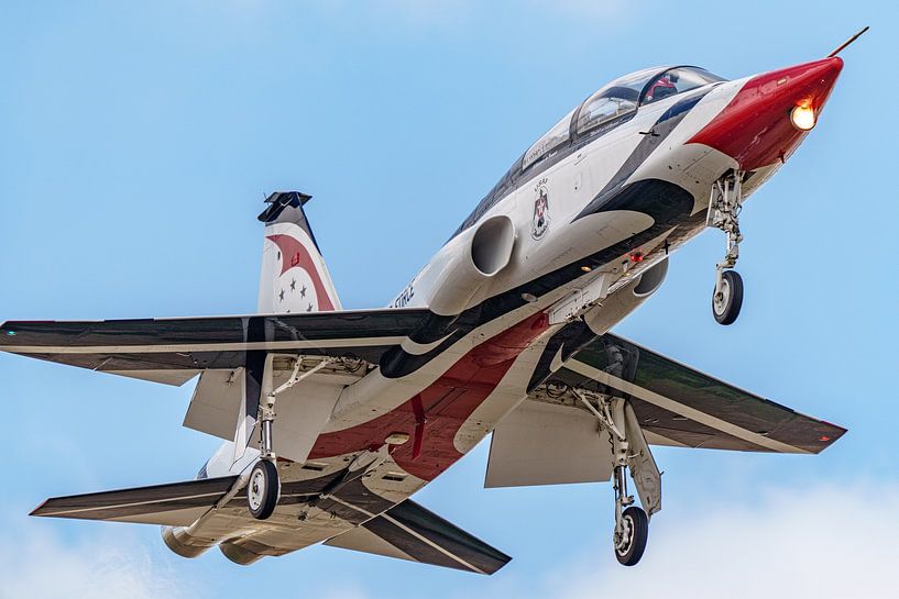 Northrop T-38 Talon aux couleurs des Thunderbirds. par Jaap van den Berg