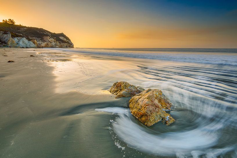 Sunrise at Avila Beach by Denis Feiner