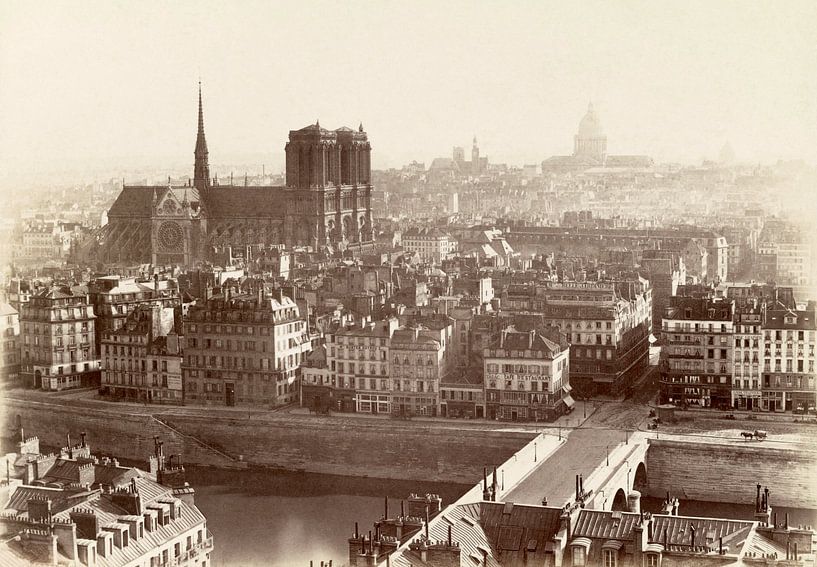Paris, Charles Soulier - c. 1865 by Het Archief