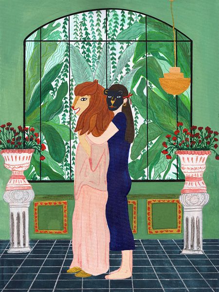 Maman Lion par Jota de jai