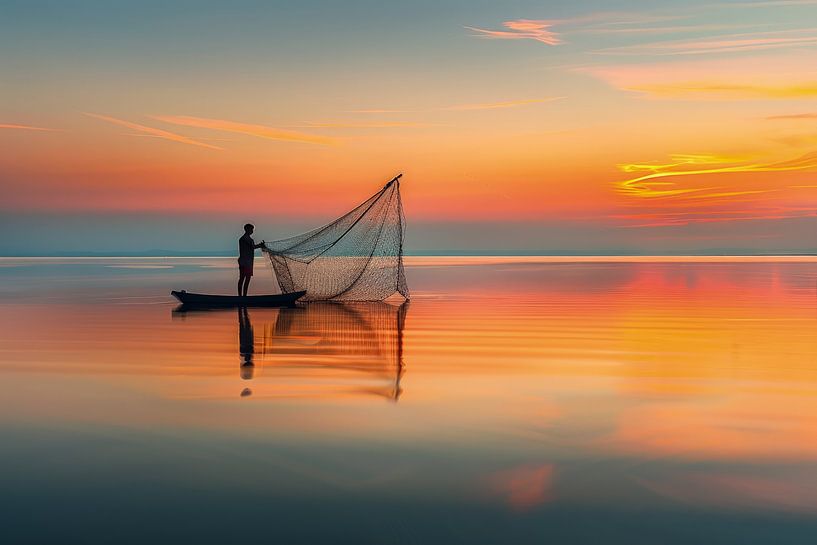 Stille auf dem Wasser von ByNoukk