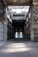 Verlaten mijngebouw
