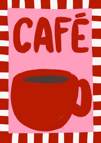 Café Vibe Delight von Athene Fritsch