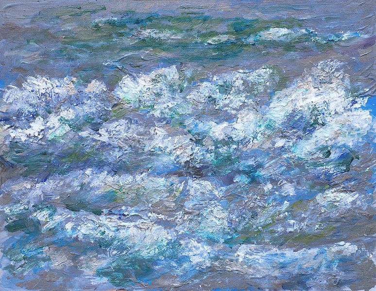 Surfen auf der Nordsee von Paul Nieuwendijk