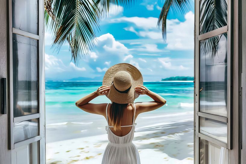 Blick aus dem Fenster von Egon Zitter