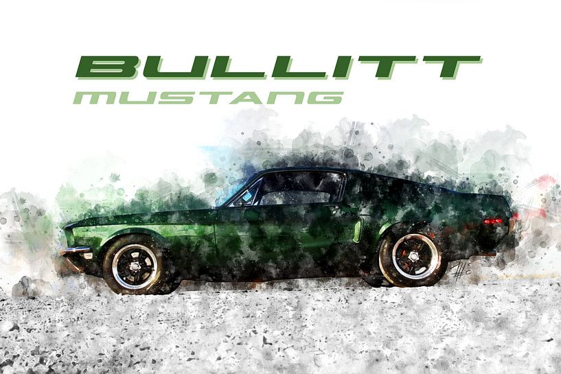 Bullitt Mustang by Theodor Decker