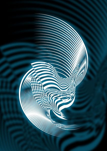 Abstrait d'extraterrestre par Jörg Hausmann