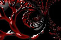 Fraktal Erotik Schwarz Rot