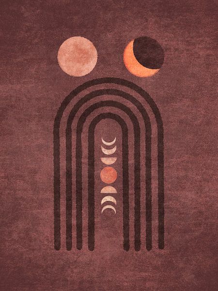 Moonphase Visne by Emel Tunaboylu by The Artcircle