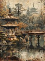 Das Flüstern der Vergangenheit in einem japanischen Garten