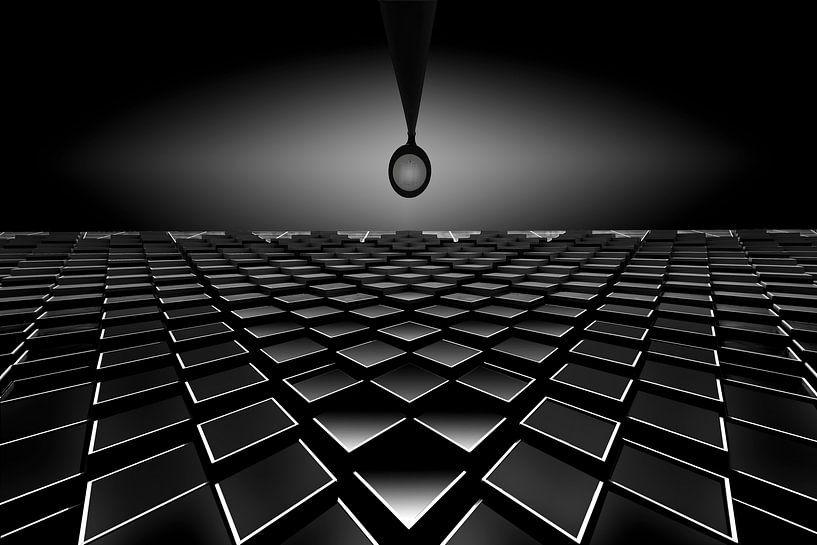 La lampe par Greetje van Son