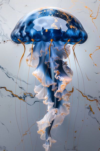 Blaue Qualle von Steffen Gierok