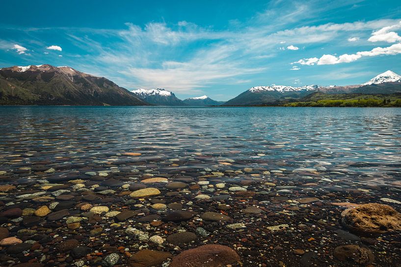 Crystal clear waters of Lake Nahuel Huapi in Argentina by OCEANVOLTA