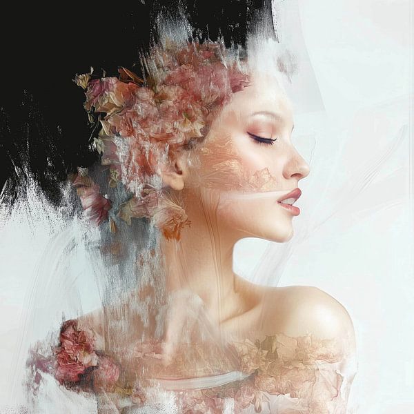 Portrait entre réalité et rêve par Color Square