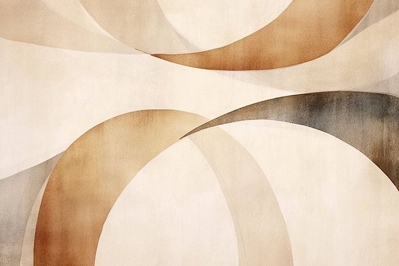 Minimalistische Malerei von ARTEO Gemälde