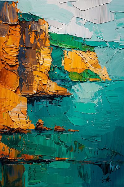 Les coups de pinceau de la mer par Wandpracht