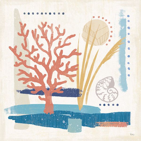 Coastal View II, Veronique Charron by Wild Apple