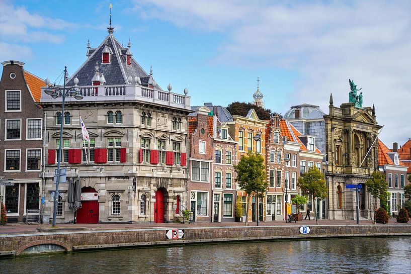 De Waag en Teylers Museum in Haarlem I van Danny Tchi Photography