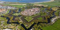 Luftaufnahme Festung Naarden