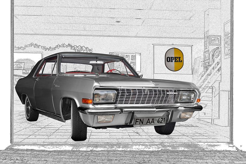 Opel Diplomat A V8 Coupé von aRi F. Huber