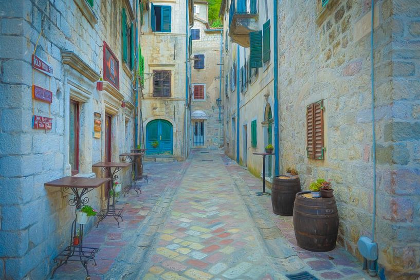 Kotor in Montenegro von Rene van Heerdt