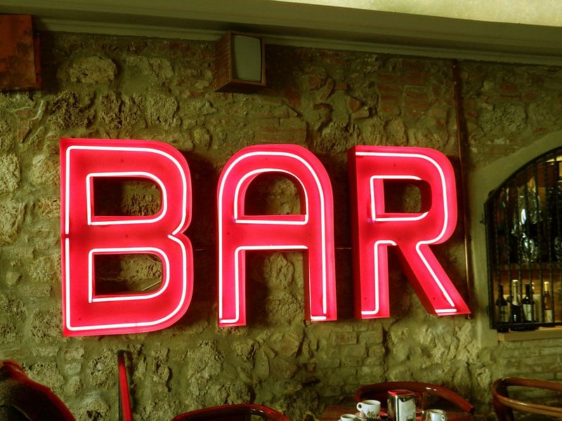 Bar-Schild von Dorothy Berry-Lound