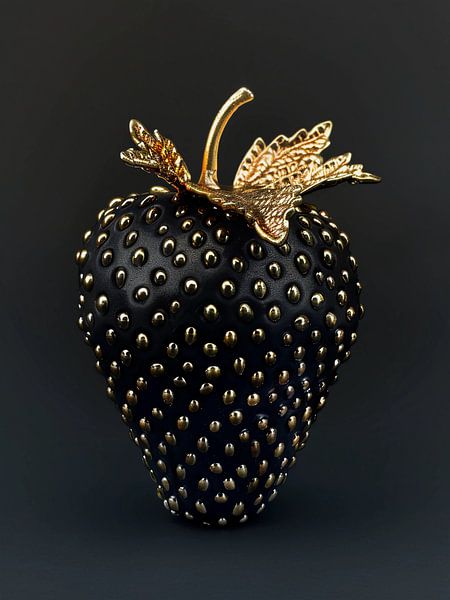 Black gold strawberry by haroulita