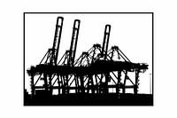 Port cranes Amsterdam
