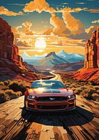 Mustang Car Lin Long Travel