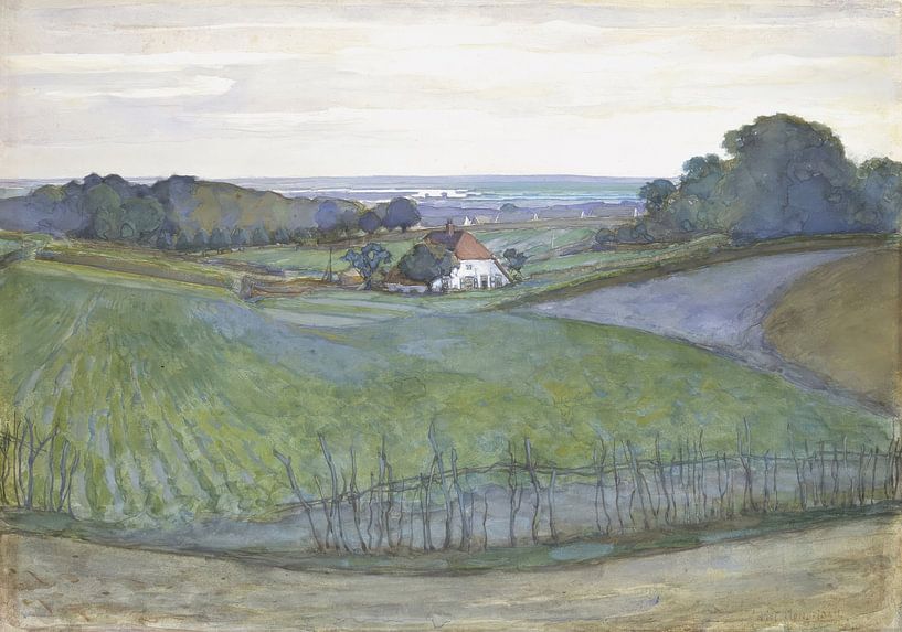 Near Arnhem, Piet Mondriaan by All the Masters