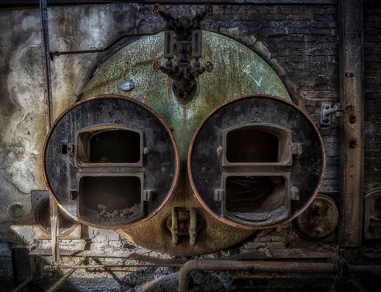 Industrial face by Kelly van den Brande